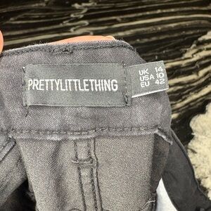 PrettyLittleThing Black Denim Jeans | High Waist Skinny